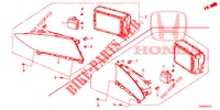CENTER DISPLAY  for Honda CIVIC 1.8 COMFORT 5 Doors 5 speed automatic 2012