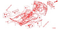 FLOOR MAT/INSULATOR  for Honda CIVIC 1.8 COMFORT 5 Doors 5 speed automatic 2012