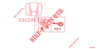 KEY CYLINDER SET (INTELLIGENT) for Honda CIVIC 1.8 COMFORT 5 Doors 5 speed automatic 2012