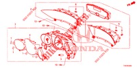 SPEEDOMETER  for Honda CIVIC 1.8 COMFORT 5 Doors 5 speed automatic 2012