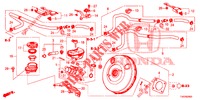 BRAKE MASTER CYLINDER/MAS TER POWER (LH) for Honda CIVIC 1.8 EXECUTIVE 5 Doors 6 speed manual 2012