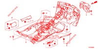 FLOOR MAT/INSULATOR  for Honda CIVIC 1.8 EXECUTIVE 5 Doors 6 speed manual 2012