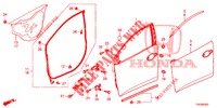 FRONT DOOR PANELS (2D)  for Honda CIVIC 1.8 EXECUTIVE 5 Doors 6 speed manual 2012