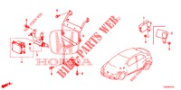 RADAR  for Honda CIVIC 1.8 EXECUTIVE 5 Doors 6 speed manual 2012