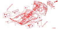 FLOOR MAT/INSULATOR  for Honda CIVIC 1.8 S 5 Doors 6 speed manual 2012