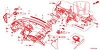INSTRUMENT PANEL UPPER (LH) for Honda CIVIC 1.8 S 5 Doors 6 speed manual 2012