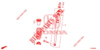 REAR SHOCK ABSORBER  for Honda CIVIC 1.8 S 5 Doors 6 speed manual 2012