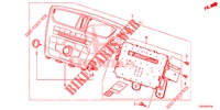 AUDIO UNIT  for Honda CIVIC 1.8 EXECUTIVE 5 Doors 5 speed automatic 2012