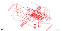 ENGINE COVER (DIESEL) (2.2L) for Honda CIVIC DIESEL 2.2 ELEGANCE 5 Doors 6 speed manual 2012