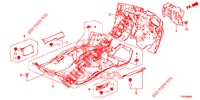 FLOOR MAT/INSULATOR  for Honda CIVIC DIESEL 2.2 ELEGANCE 5 Doors 6 speed manual 2012