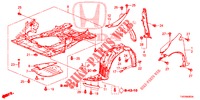 FRONT FENDERS  for Honda CIVIC DIESEL 2.2 ELEGANCE 5 Doors 6 speed manual 2012