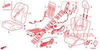 FRONT SEAT/SEATBELTS (D.) (LH) for Honda CIVIC DIESEL 2.2 ELEGANCE 5 Doors 6 speed manual 2012