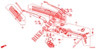 FRONT WINDSHIELD WIPER (LH) for Honda CIVIC DIESEL 2.2 ELEGANCE 5 Doors 6 speed manual 2012