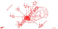 ENGINE WIRE HARNESS STAY (DIESEL) (2.2L) for Honda CIVIC DIESEL 2.2 EXCLUSIVE 5 Doors 6 speed manual 2012