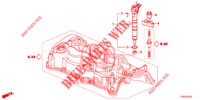 FUEL INJECTOR (DIESEL) (2.2L) for Honda CIVIC DIESEL 2.2 EXCLUSIVE 5 Doors 6 speed manual 2012