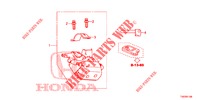 KEY CYLINDER COMPONENTS (INTELLIGENT) for Honda CIVIC DIESEL 2.2 EXCLUSIVE 5 Doors 6 speed manual 2012