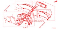 SPEEDOMETER  for Honda CIVIC DIESEL 2.2 EXCLUSIVE 5 Doors 6 speed manual 2012