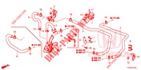 WATER HOSE/HEATER DUCT (DIESEL) (LH) for Honda CIVIC DIESEL 2.2 EXCLUSIVE 5 Doors 6 speed manual 2012