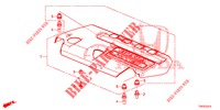 ENGINE COVER (DIESEL) (2.2L) for Honda CIVIC DIESEL 2.2 S 5 Doors 6 speed manual 2012