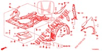 FRONT FENDERS  for Honda CIVIC DIESEL 2.2 S 5 Doors 6 speed manual 2012