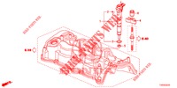 FUEL INJECTOR (DIESEL) (2.2L) for Honda CIVIC DIESEL 2.2 S 5 Doors 6 speed manual 2012