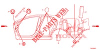 GROMMET (LATERAL) for Honda CIVIC DIESEL 2.2 S 5 Doors 6 speed manual 2012