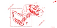 HEATER CONTROL (LH) for Honda CIVIC DIESEL 2.2 S 5 Doors 6 speed manual 2012