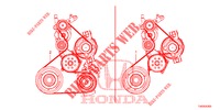 ALTERNATOR BELT(DIESEL) (2.2L) for Honda CIVIC DIESEL 2.2 EXECUTIVE 5 Doors 6 speed manual 2012