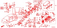 CONTROL UNIT (COMPARTIMENT MOTEUR) (1) (DIESEL) (2.2L) for Honda CIVIC DIESEL 2.2 EXECUTIVE 5 Doors 6 speed manual 2012