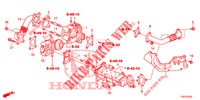 EGR VALVE (DIESEL) (2.2L) for Honda CIVIC DIESEL 2.2 EXECUTIVE 5 Doors 6 speed manual 2012
