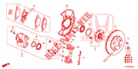FRONT BRAKE  for Honda CIVIC DIESEL 2.2 EXECUTIVE 5 Doors 6 speed manual 2012