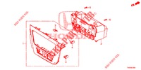 HEATER CONTROL (LH) for Honda CIVIC DIESEL 2.2 EXECUTIVE 5 Doors 6 speed manual 2012