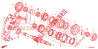 MAINSHAFT (DIESEL) (2.2L) for Honda CIVIC DIESEL 2.2 EXECUTIVE 5 Doors 6 speed manual 2012