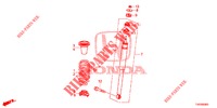 REAR SHOCK ABSORBER  for Honda CIVIC DIESEL 2.2 EXECUTIVE 5 Doors 6 speed manual 2012