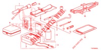 TOOLS/JACK  for Honda CIVIC DIESEL 2.2 EXECUTIVE 5 Doors 6 speed manual 2012
