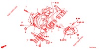 TURBOCHARGER (DIESEL) (2.2L) for Honda CIVIC DIESEL 2.2 EXECUTIVE 5 Doors 6 speed manual 2012