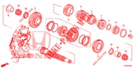 COUNTERSHAFT  for Honda CIVIC 1.4 COMFORT 5 Doors 6 speed manual 2013