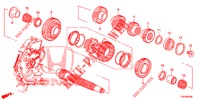 COUNTERSHAFT  for Honda CIVIC 1.4 S 5 Doors 6 speed manual 2013