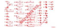 HARNESS BAND/BRACKET (RH)  for Honda CIVIC 1.4 S 5 Doors 6 speed manual 2013