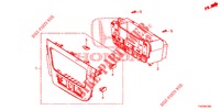 HEATER CONTROL (LH) for Honda CIVIC 1.4 S 5 Doors 6 speed manual 2013