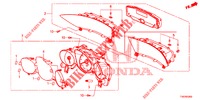 SPEEDOMETER  for Honda CIVIC 1.4 S 5 Doors 6 speed manual 2013