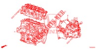 ENGINE ASSY./TRANSMISSION  ASSY. (1.4L) for Honda CIVIC 1.4 EXECUTIVE 5 Doors 6 speed manual 2013