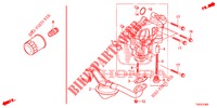 OIL PUMP (1.4L) for Honda CIVIC 1.4 EXECUTIVE 5 Doors 6 speed manual 2013