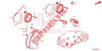 ANTENNA/SPEAKER  for Honda CIVIC DIESEL 1.6 EXECUTIVE 5 Doors 6 speed manual 2013