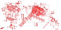 CYLINDER BLOCK/OIL PAN (DIESEL) (1.6L) for Honda CIVIC DIESEL 1.6 EXECUTIVE 5 Doors 6 speed manual 2013