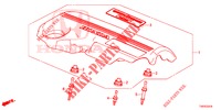 ENGINE COVER (DIESEL) (1.6L) for Honda CIVIC DIESEL 1.6 EXECUTIVE 5 Doors 6 speed manual 2013