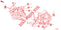GROMMET (ARRIERE) for Honda CIVIC DIESEL 1.6 EXECUTIVE 5 Doors 6 speed manual 2013