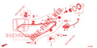 HEADLIGHT (HID) for Honda CIVIC DIESEL 1.6 EXECUTIVE 5 Doors 6 speed manual 2013