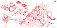 INSTRUMENT GARNISH (COTE DE PASSAGER) (LH) for Honda CIVIC DIESEL 1.6 EXECUTIVE 5 Doors 6 speed manual 2013