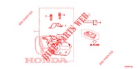 KEY CYLINDER COMPONENTS (INTELLIGENT) for Honda CIVIC DIESEL 1.6 EXECUTIVE 5 Doors 6 speed manual 2013